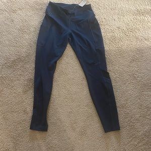 NEW Patagonia workout leggings navy blue